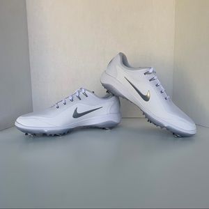 Nike React Vapor 2 Golf Shoes White/Silver Metal